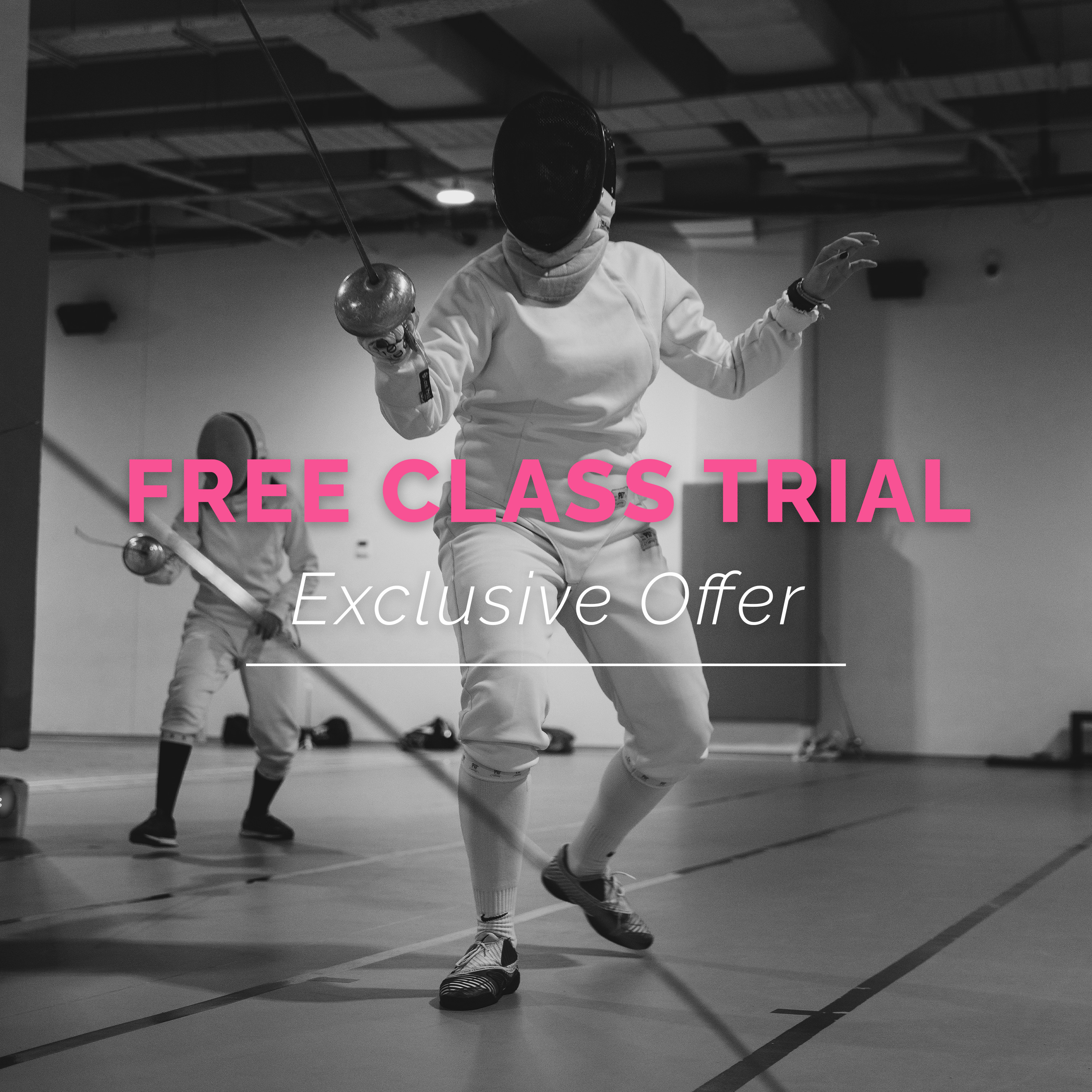(EXCLUSIVE OFFER) Free Women's Fencing Class Trial - 02/09/2026