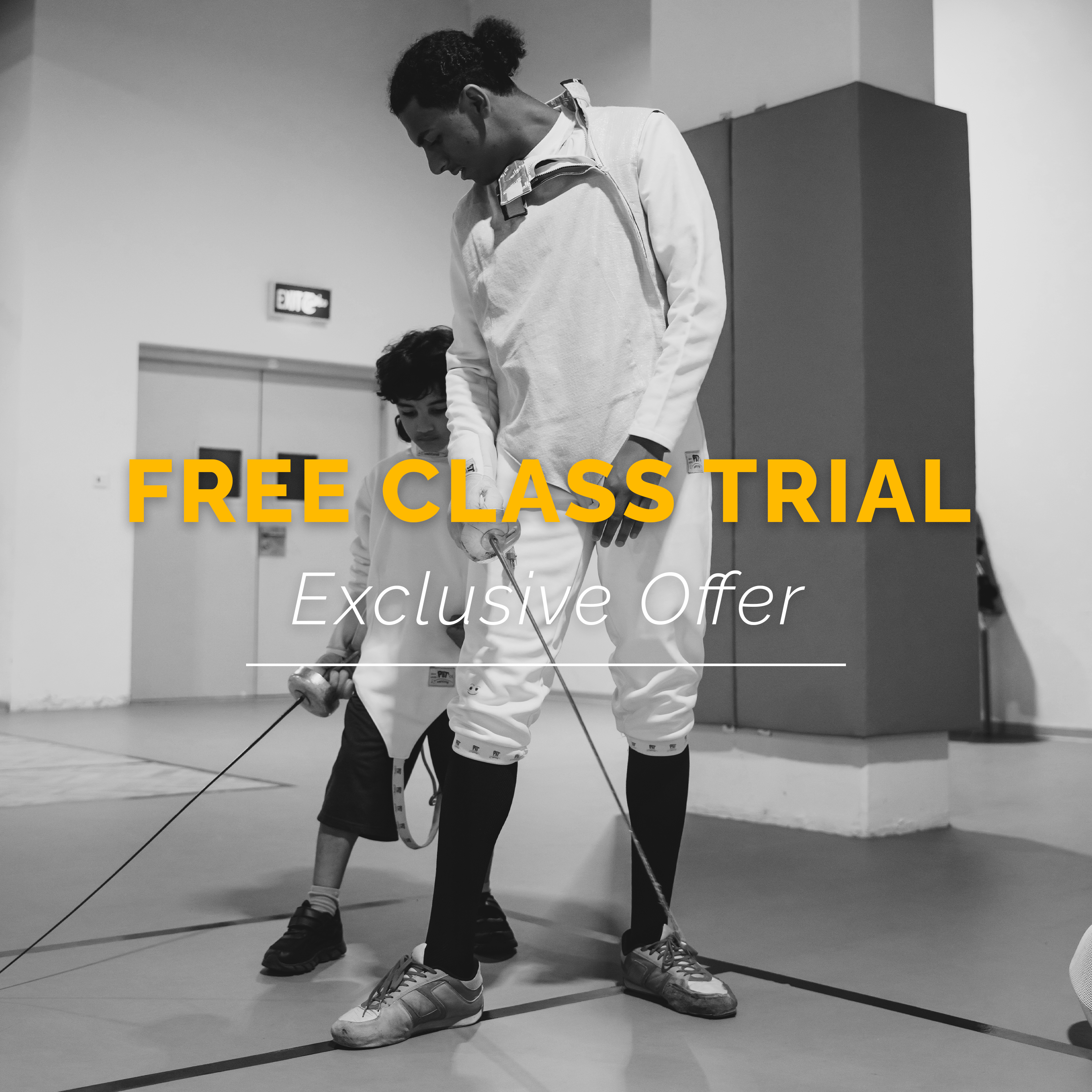 (Exclusive Offer) Free First-Time Fencing Class - 05/09/2026